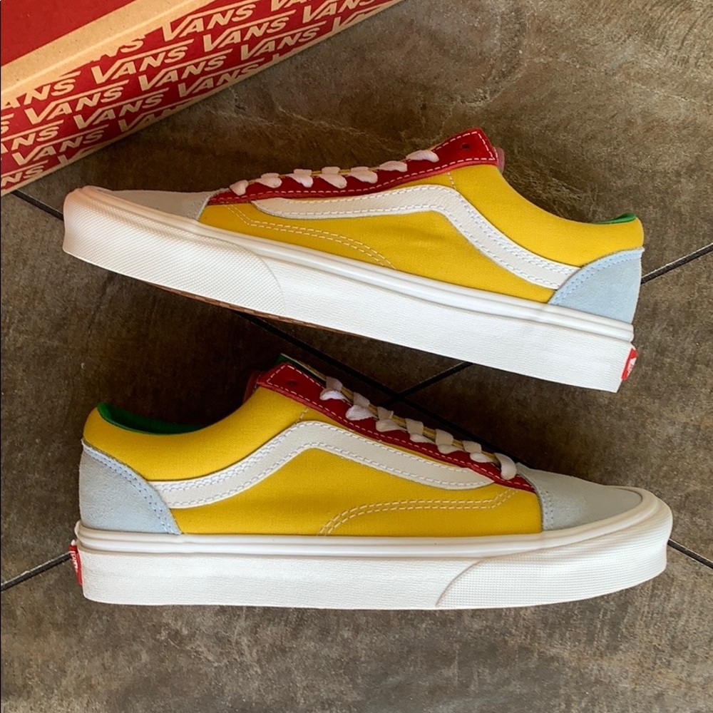 ••VANS STYLE 36 SUNSHINE multi/true white Men’s - Picture 14 of 16